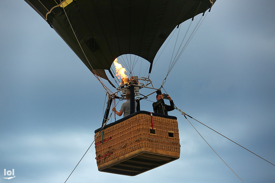 radio B2 SchlagerHammer 2019 / Showact: Fahrt mit dem TechniSat Heißluftballon
