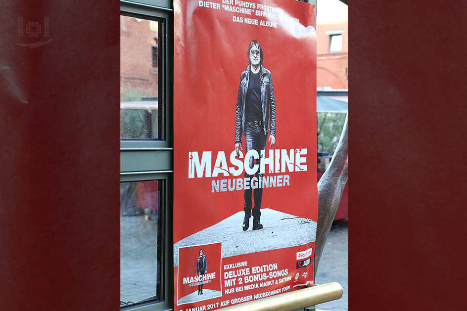 Pressekonferenz + Albumlistening fr NEUBEGINNER, das neues Album von Dieter Maschine Birr