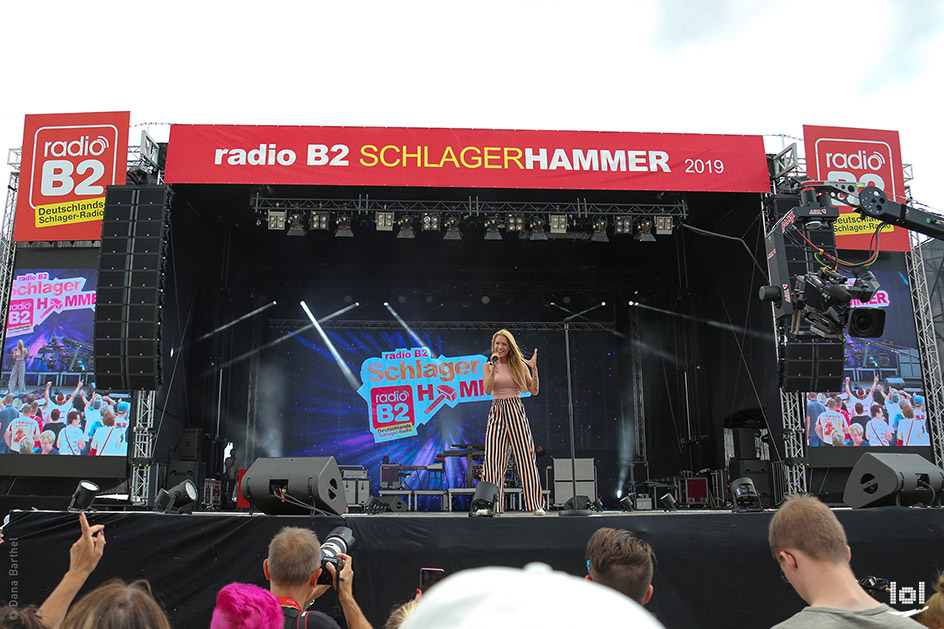 radio B2 SchlagerHammer 2019 / Showact: Sonia Liebing