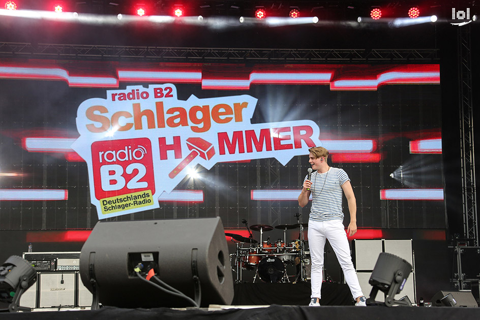 radio B2 SchlagerHammer 2019 / Showact: Vincent Gross