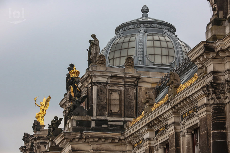 Kuppel der Hochschule für Bildende Künste in Dresden