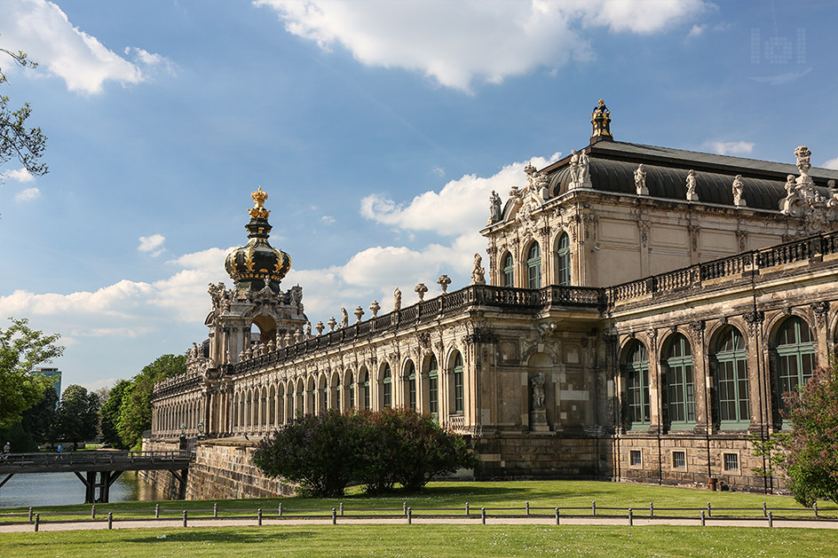 Zwinger und Kronentor in Dresden