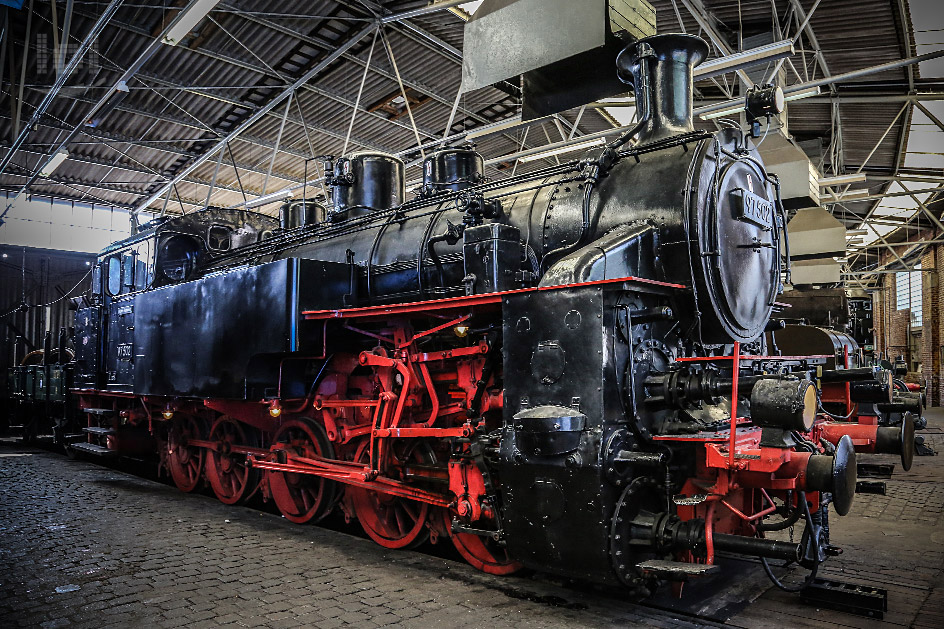 Historische Lokomotive, Eisenbahnmuseum Bochum-Dahlhausen