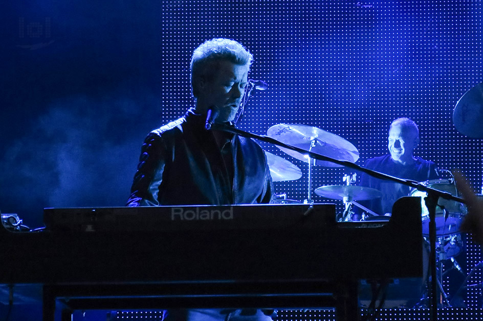 a-ha „Electric Summer 2018“ Tour / Dresden, Fimlnächte am Elbufer