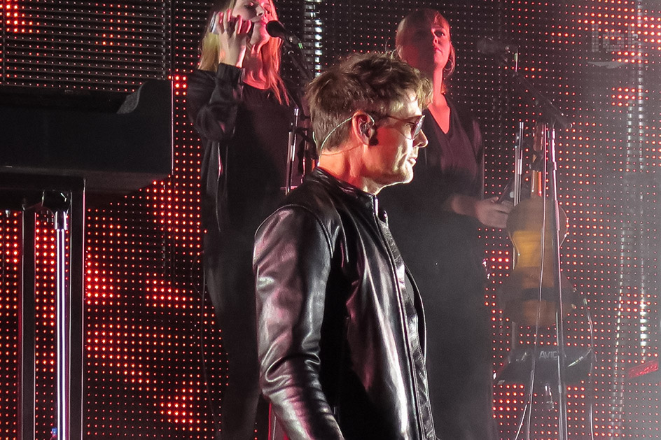 a-ha „Electric Summer 2018“ Tour / Dresden, Fimlnächte am Elbufer