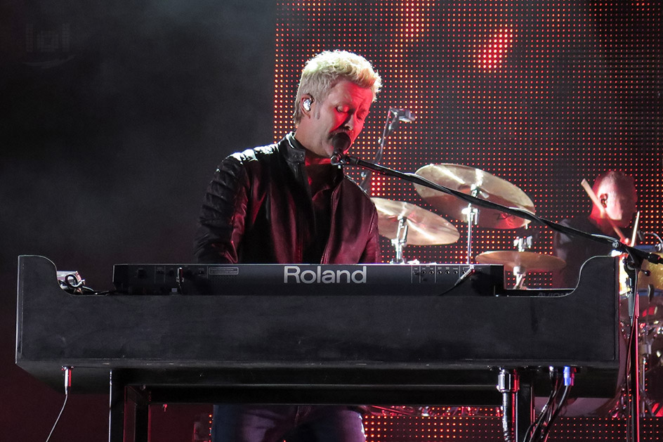 a-ha „Electric Summer 2018“ Tour / Dresden, Fimlnächte am Elbufer
