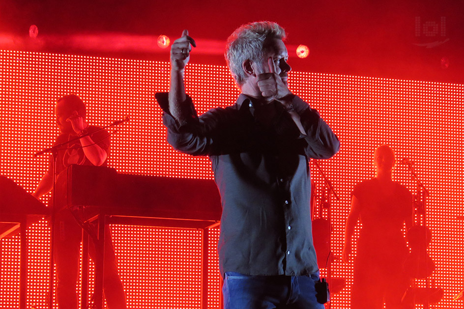 a-ha „Electric Summer 2018“ Tour / Dresden, Fimlnächte am Elbufer