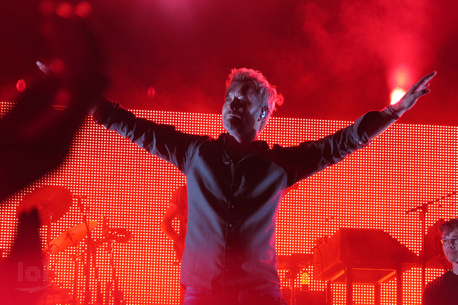 a-ha „Electric Summer 2018“ Tour / Dresden, Fimlnächte am Elbufer