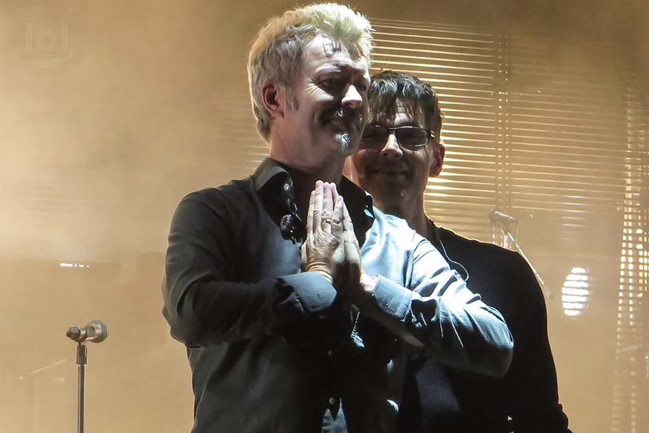 a-ha „Electric Summer 2018“ Tour / Dresden, Fimlnächte am Elbufer