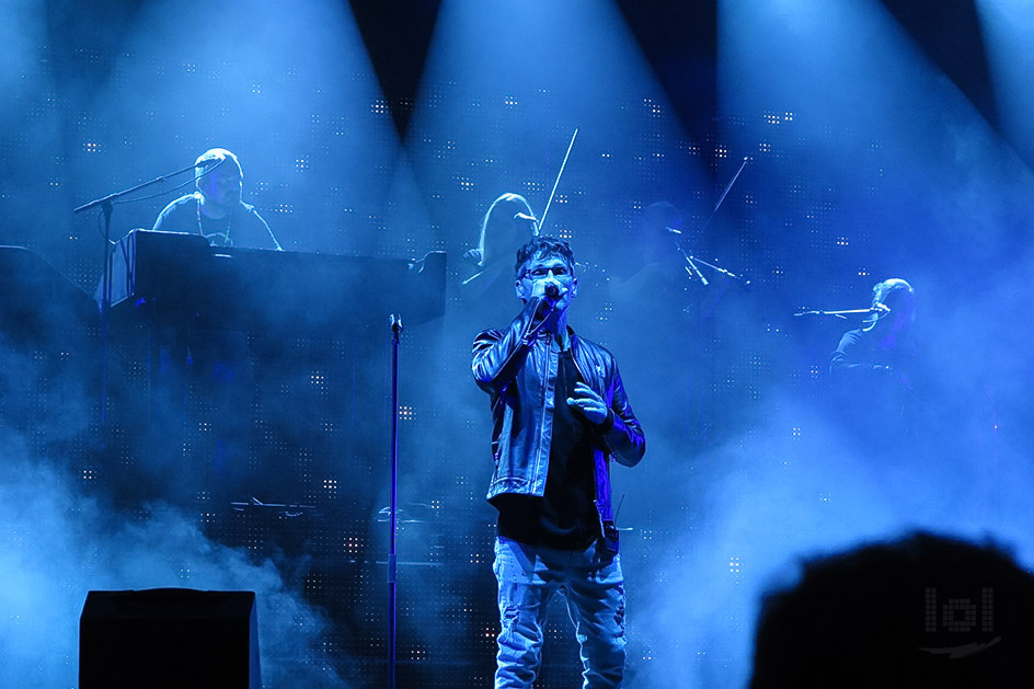 a-ha „Electric Summer 2018“ Tour / Dresden, Fimlnächte am Elbufer