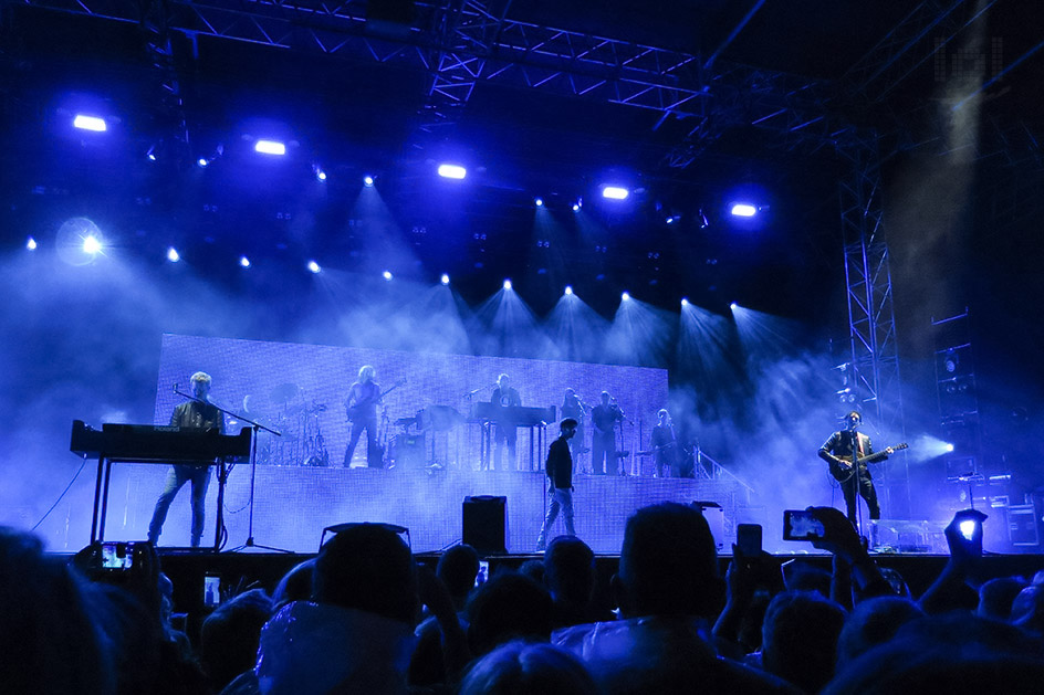 a-ha „Electric Summer 2018“ Tour / Dresden, Fimlnächte am Elbufer