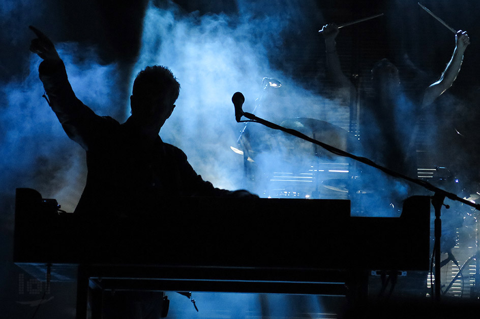 a-ha „Electric Summer 2018“ Tour / Dresden, Fimlnächte am Elbufer