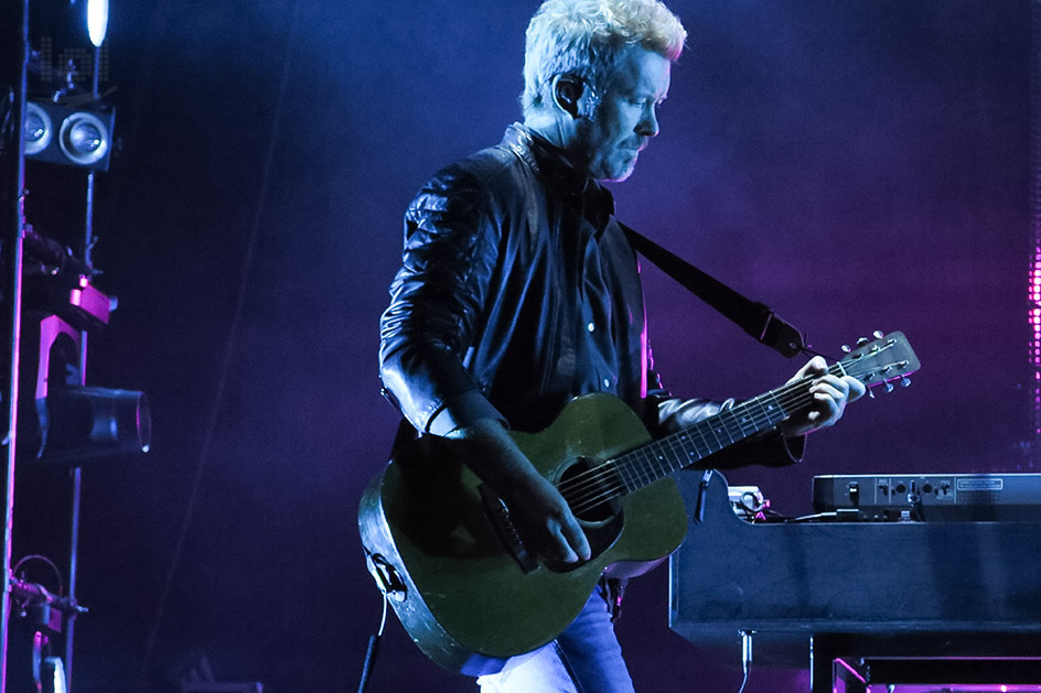 a-ha „Electric Summer 2018“ Tour / Dresden, Fimlnächte am Elbufer