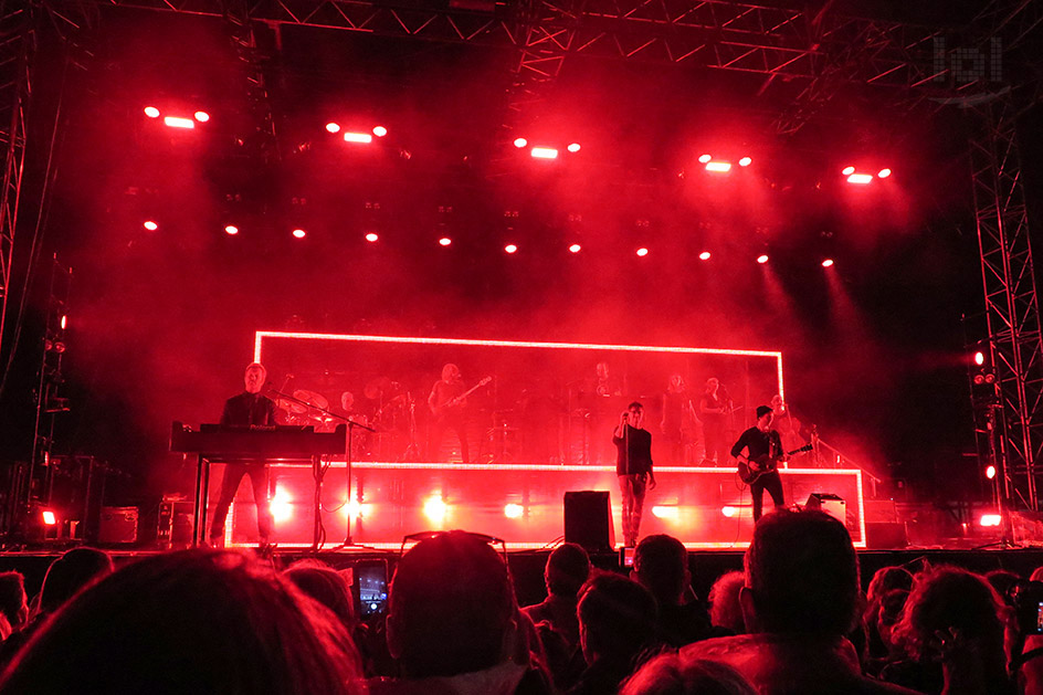 a-ha „Electric Summer 2018“ Tour / Dresden, Fimlnächte am Elbufer
