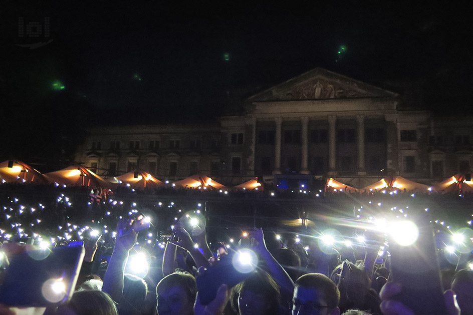 a-ha „Electric Summer 2018“ Tour / Dresden, Fimlnächte am Elbufer