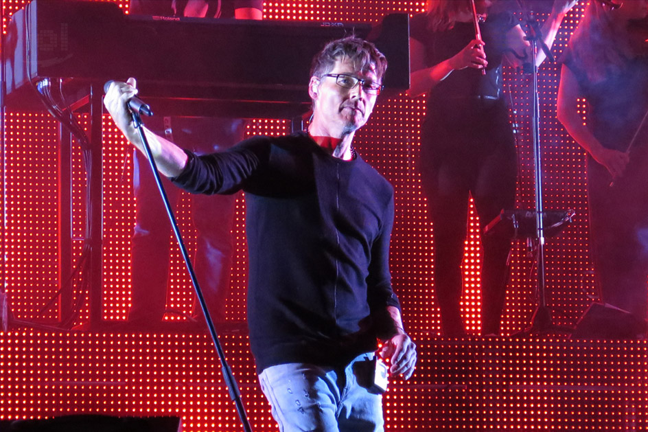 a-ha „Electric Summer 2018“ Tour / Dresden, Fimlnächte am Elbufer