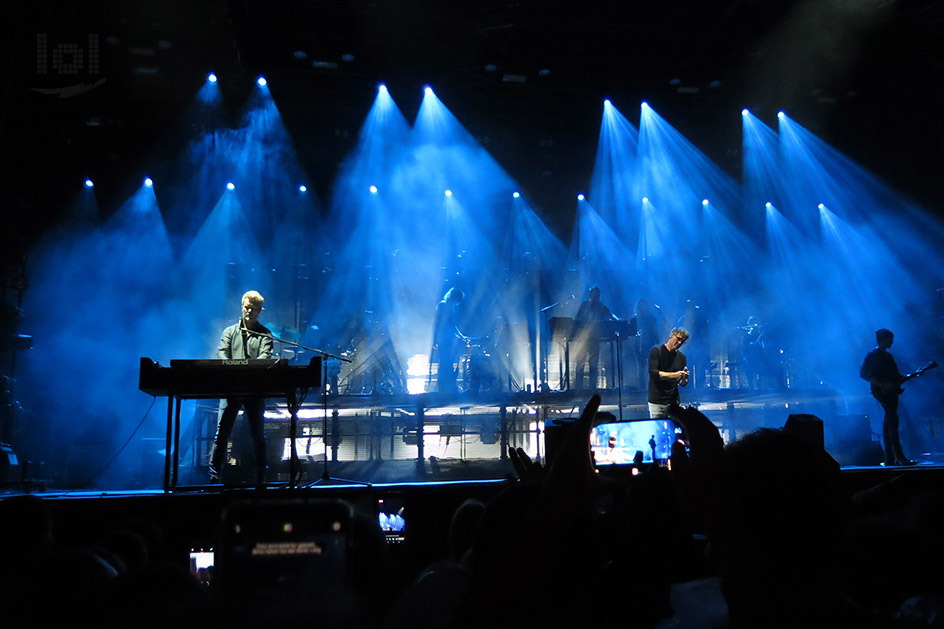 a-ha „Electric Summer 2018“ Tour / Dresden, Fimlnächte am Elbufer