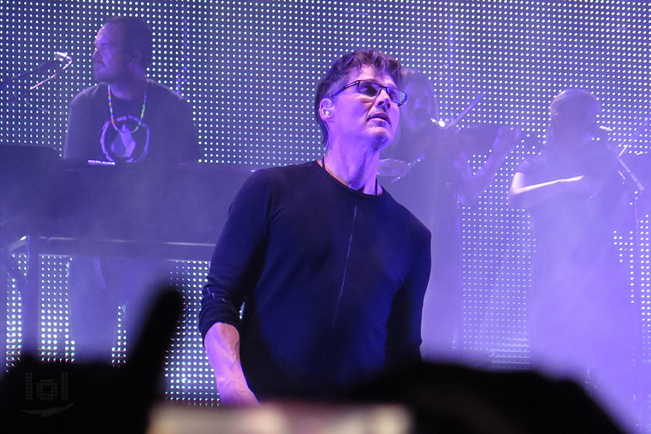 a-ha „Electric Summer 2018“ Tour / Dresden, Fimlnächte am Elbufer
