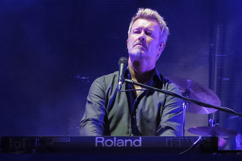 a-ha „Electric Summer 2018“ Tour / Dresden, Fimlnächte am Elbufer