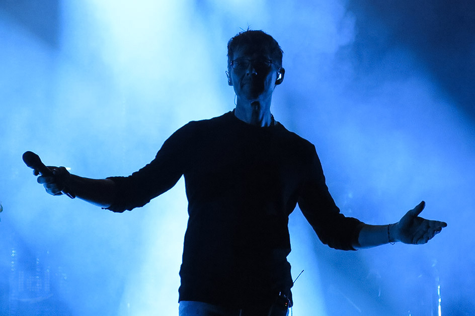 a-ha „Electric Summer 2018“ Tour / Dresden, Fimlnächte am Elbufer