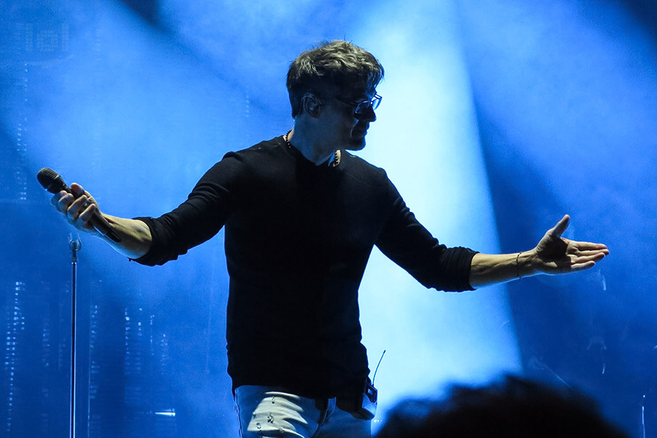 a-ha „Electric Summer 2018“ Tour / Dresden, Fimlnächte am Elbufer
