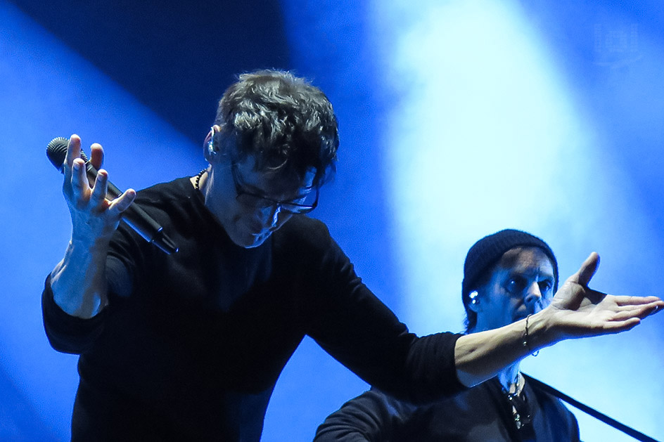 a-ha „Electric Summer 2018“ Tour / Dresden, Fimlnächte am Elbufer