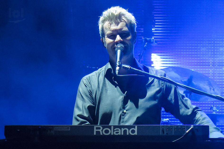 a-ha „Electric Summer 2018“ Tour / Dresden, Fimlnächte am Elbufer