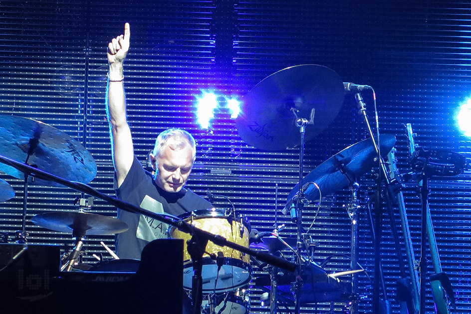 a-ha „Electric Summer 2018“ Tour / Dresden, Fimlnächte am Elbufer
