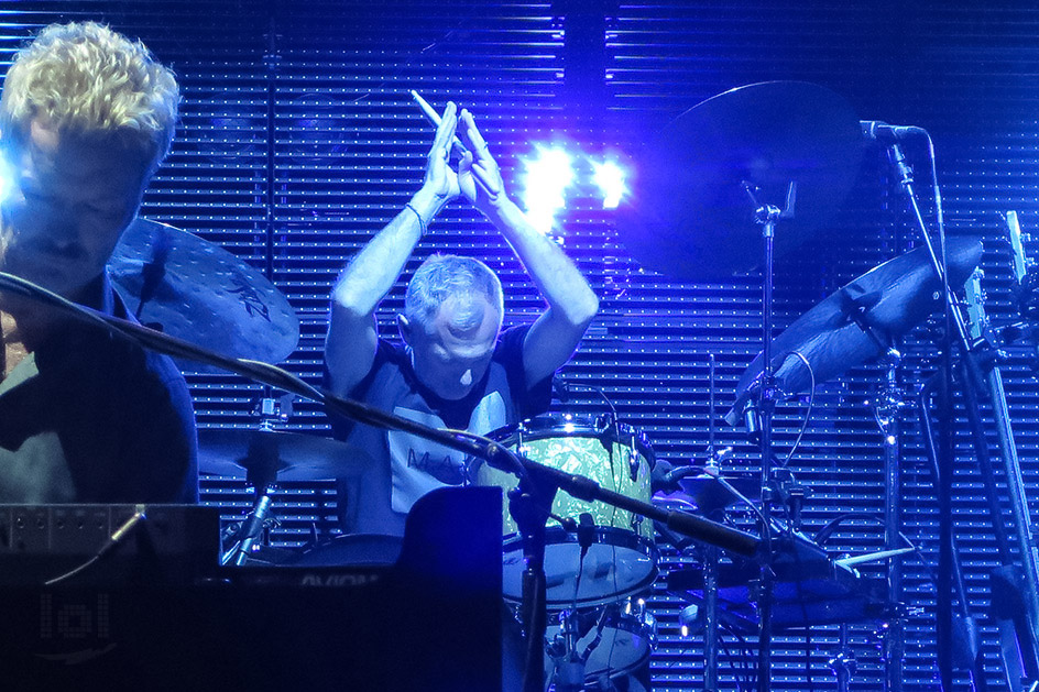 a-ha „Electric Summer 2018“ Tour / Dresden, Fimlnächte am Elbufer