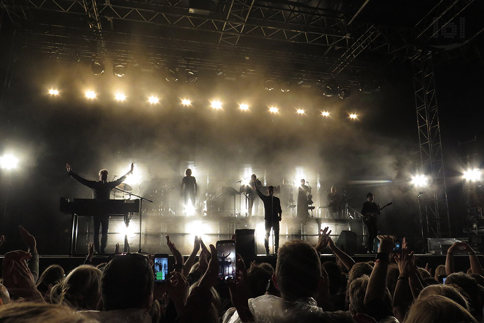 a-ha „Electric Summer 2018“ Tour / Dresden, Fimlnächte am Elbufer
