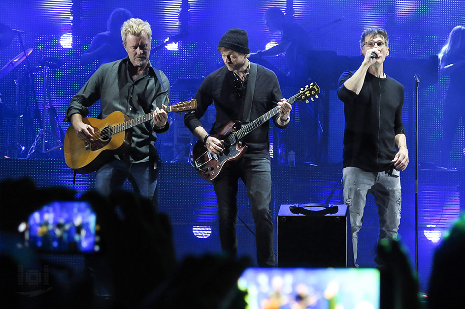 a-ha „Electric Summer 2018“ Tour / Dresden, Fimlnächte am Elbufer