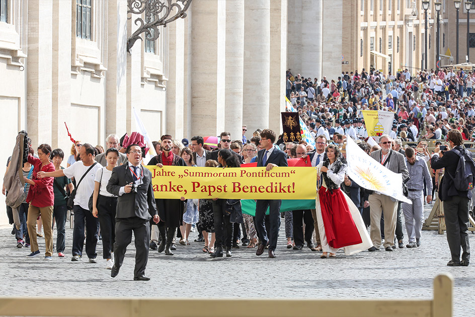Feierlichkeiten anlässlich des Summorum Pontificum in Rom 2017