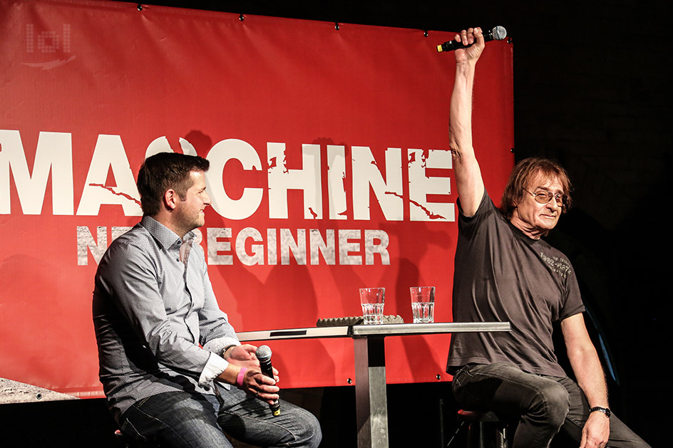 Pressekonferenz + Albumlistening für „NEUBEGINNER“, das neues Album von Dieter „Maschine“ Birr