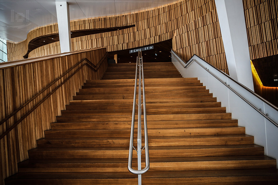 Holz und Stahl, Opernhaus Oslo, Norwegen