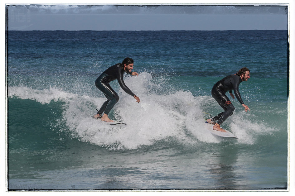 Sportfotografie: Surfer auf Mallorca